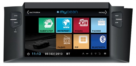  Магнитола MyDean 3241  Citroen C4 (2011-)