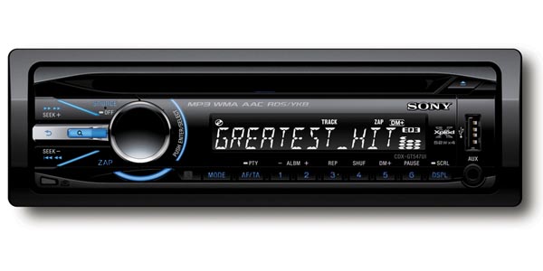  Магнитола Sony CDX-GT547UI