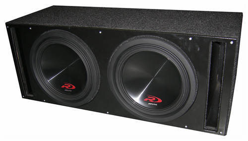 Автомобильный сабвуфер Alpine SWR-12D4 x 2 vented box